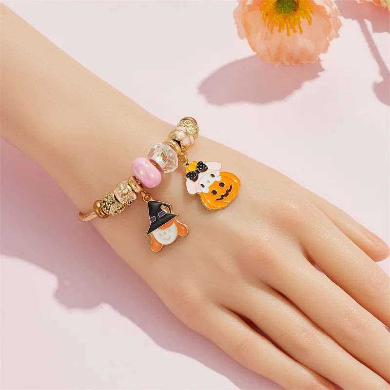 Sanrio My Melody Beaded Bracelet for Halloween