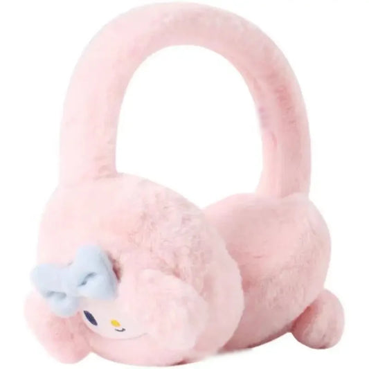 Sanrio My Melody Kids Cozy Ear Wrap – Cute Fleece Plush Ear Warmer