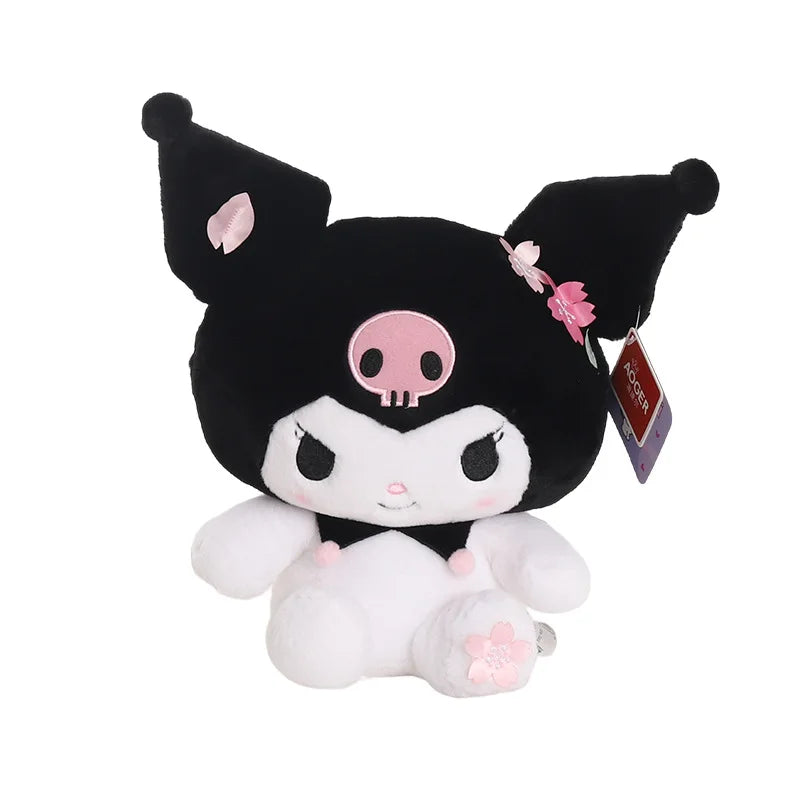 Sanrio Sakura Kuromi Plush Toys (10cm, 30cm) – Kyoota
