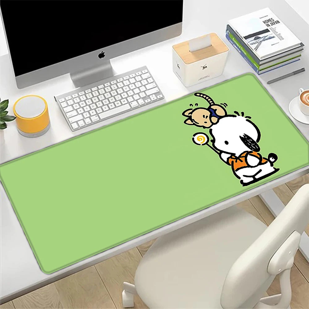 Simple Pochacco Mousepad – Bright Desk Mat for Keyboard & PC