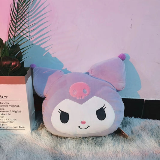 Soft Kuromi Plush Toy: Comfy and Charming Back Support