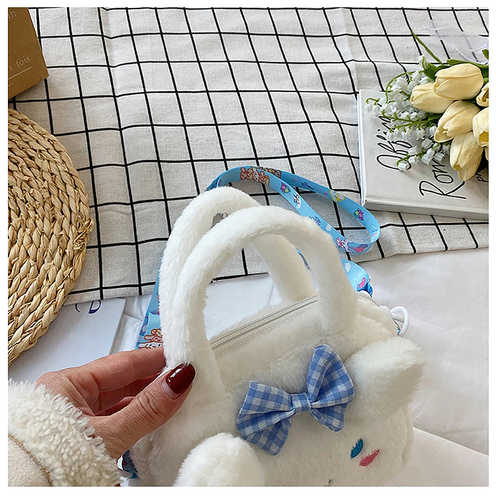 Soft and Cute Cinnamoroll Plush Shoulderbag