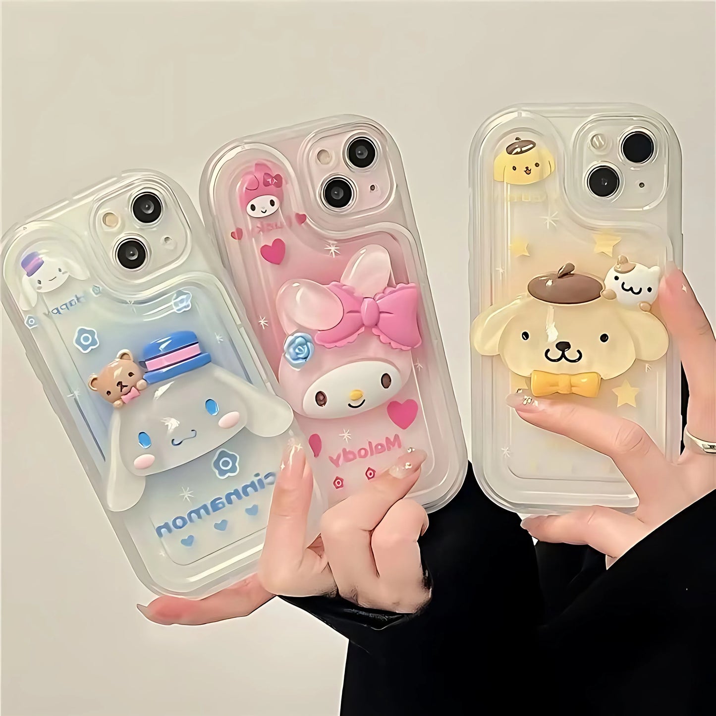 Sweet Melody Phone Case with Phone Grip for Easy Handling