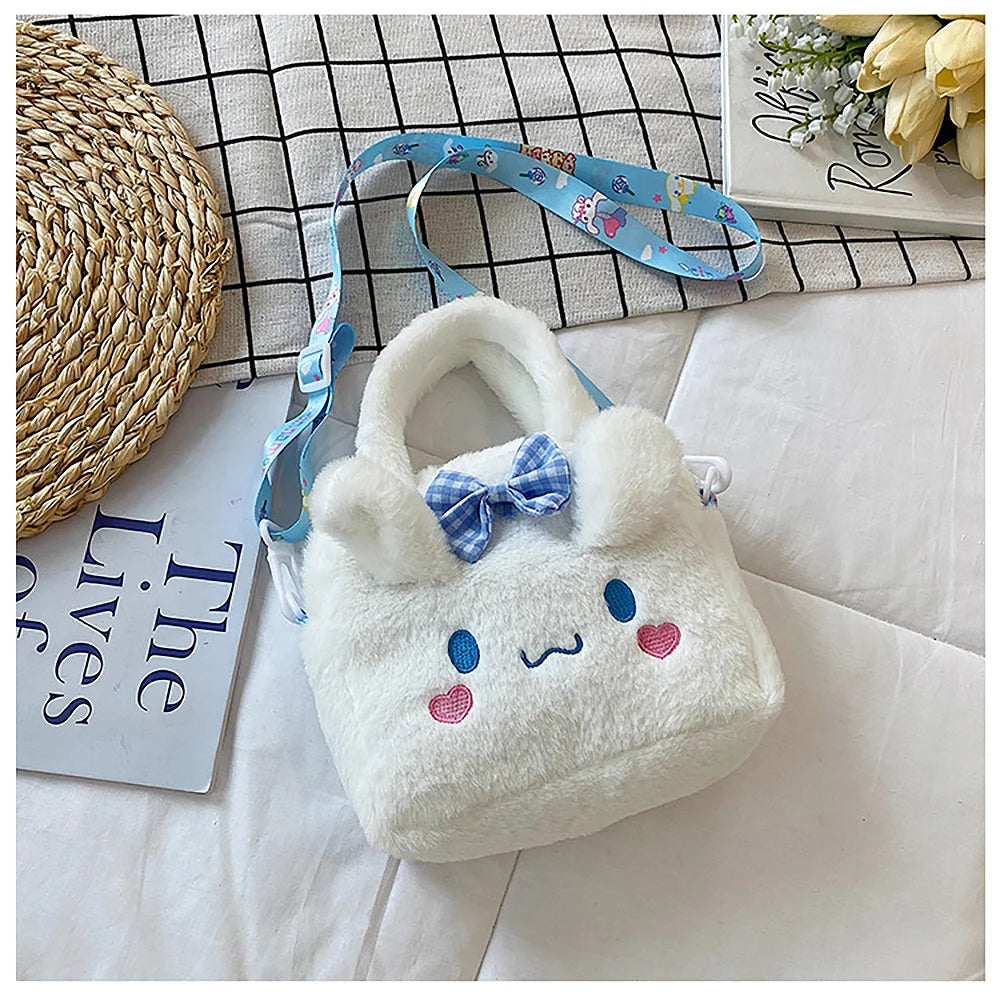 adorable Cinnamoroll Plush Shoulderbag