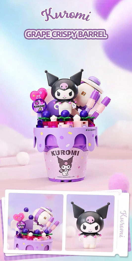 kuromi Grape Crispy Barrel theme Blocks