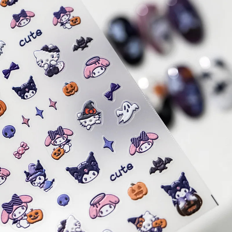 Sanrio Halloween Nail Sticker