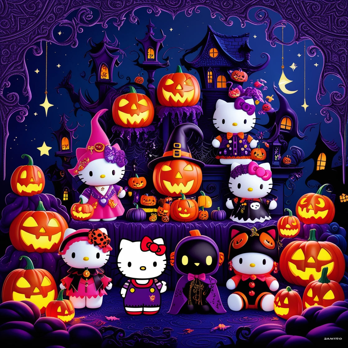 Sanrio Halloween, hello kitty Halloween