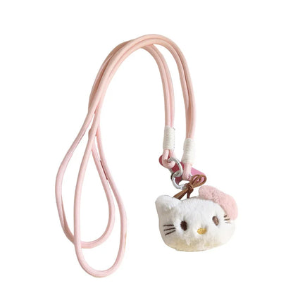 . Sanrio Hello Kitty Pendant Phone Lanyard | Long Rope Neck Strap for Mobile