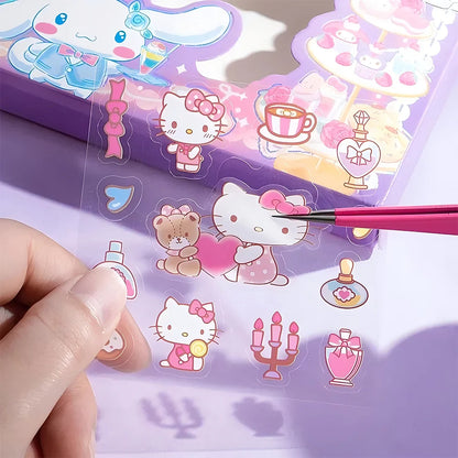 100pcs Sanrio Cute Character Stickers (Waterproof)