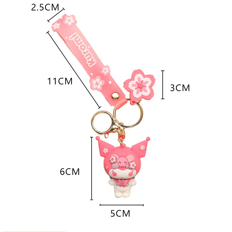 Kawaii Sanrio and Friends Sakura Blossom Keychain