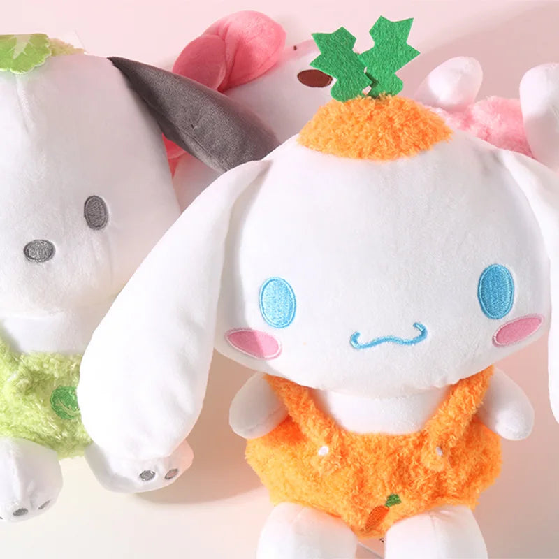 20CM Pochacco Plush Toy in Cabbage Look | Sanrio Vegetable Series