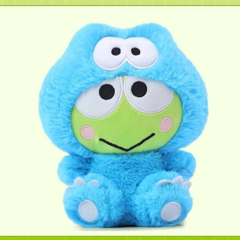20cm Keroppi Dino Adventure Plush | Cute Sanrio Toy