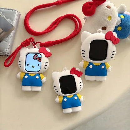 3D Cartoon Hello Kitty Lanyard Case for Apple Watch