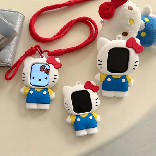 3D Cartoon Hello Kitty Lanyard Case for Apple Watch