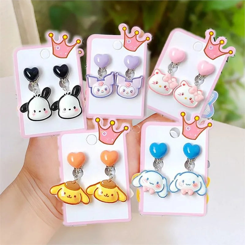 A Pair of Sanrio Character Ear Clips – Adorable No-Piercing Accessory