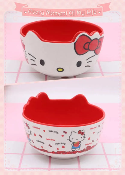 Adorable Hello Kitty Bowl – Perfect for Breakfast, Lunch, or Treats