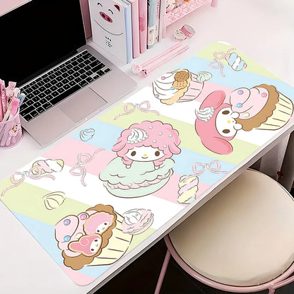 Adorable My Melody Desk Mat – Cute Mousepad Table Cover