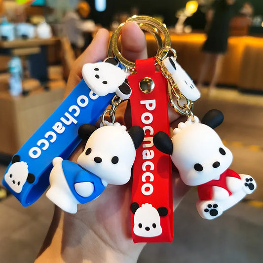 Adorable Pochacco Keychain – Perfect for Sanrio Fans!