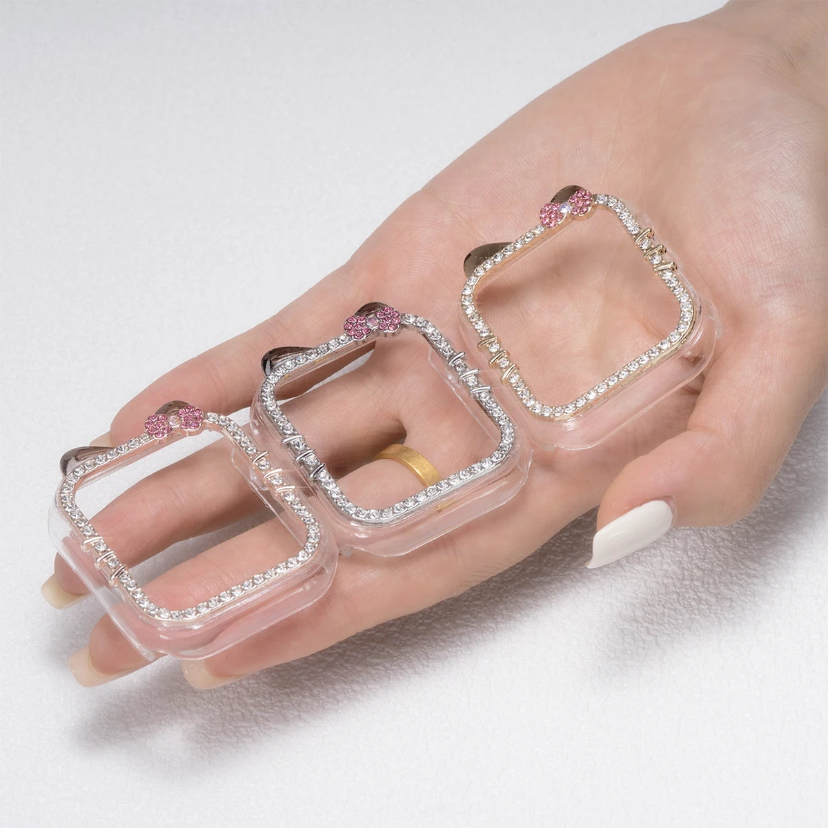 Apple Watch with this Hello Kitty Bling Case!