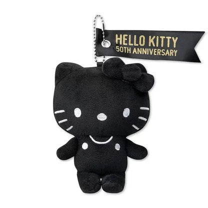 Black Hello Kitty 50th Anniversary Plush Toy