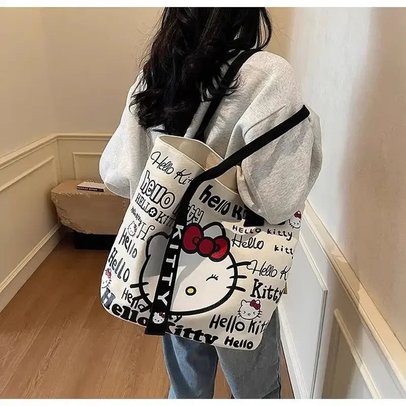 Carry Cute! Hello Kitty Canvas Bag