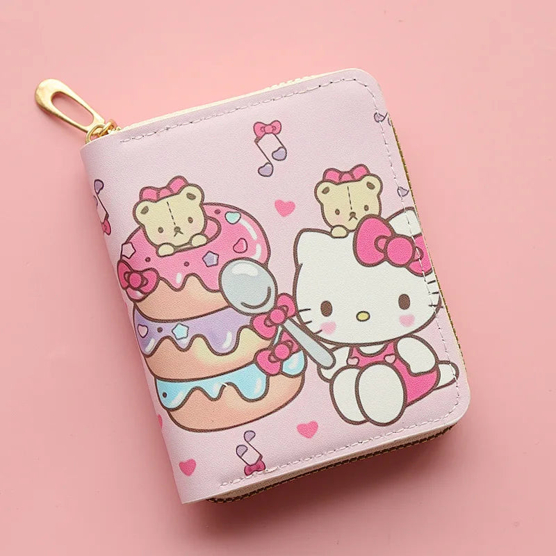 Charming & Compact: Hello Kitty Zip Wallet