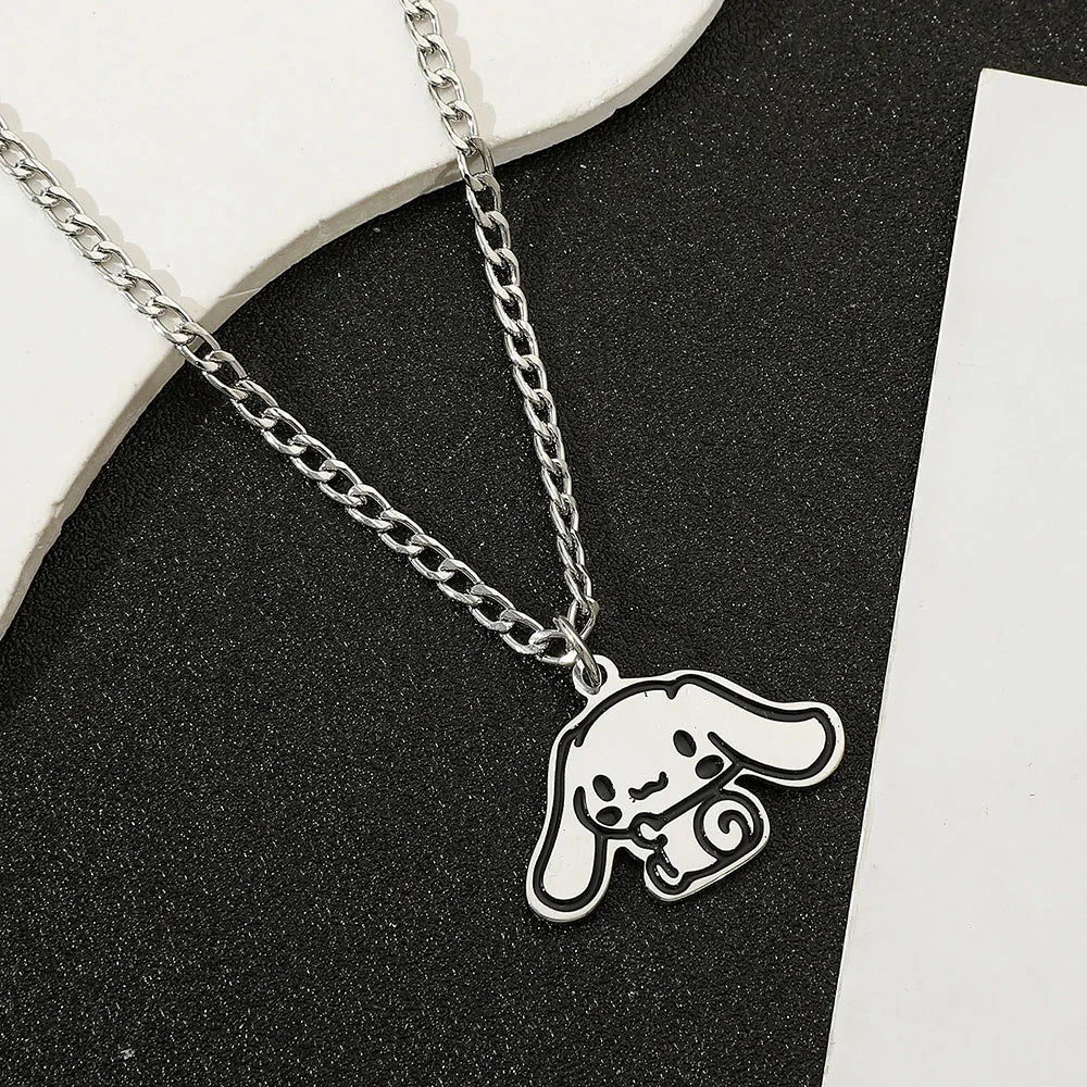 Cinnamoroll Cloud Kiss Necklace – Cute Sanrio Pendant