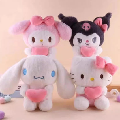 Cinnamoroll Plush Toy (22cm) with Heart | A Cute and Cozy Companion