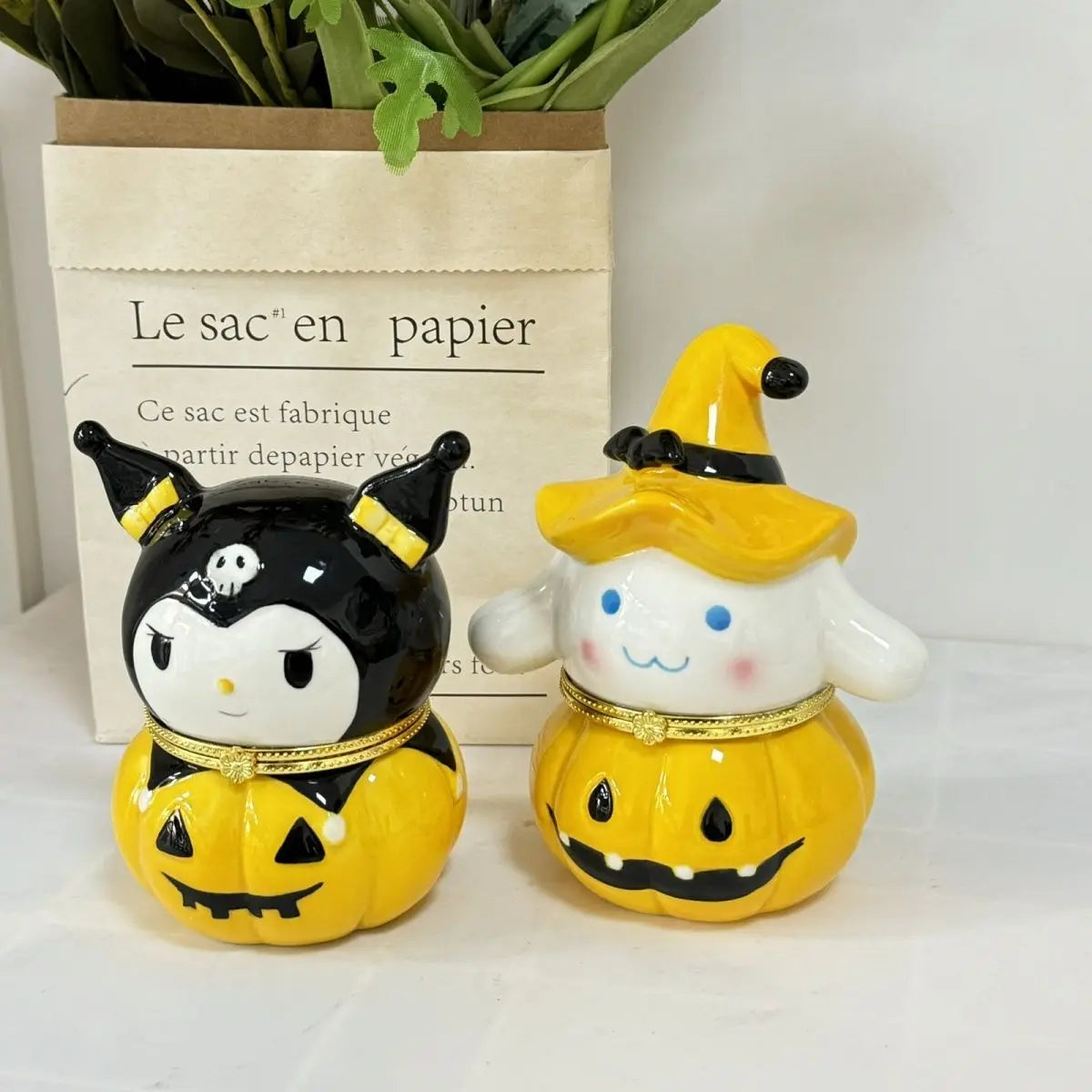 Cinnamoroll Porcelain Jar from Sanrio's Halloween Series