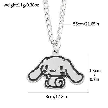 Cinnamoroll Soft Cloud Heart Necklace – Kawaii Jewelry