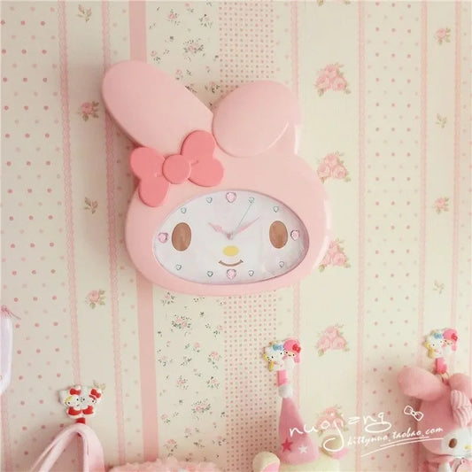 Cute & Cozy – My Melody Bedroom Wall Clock