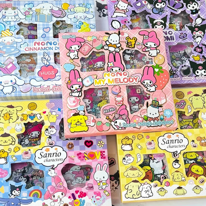 Cute Sanrio Sticker Bundle – 100pcs Waterproof Decals