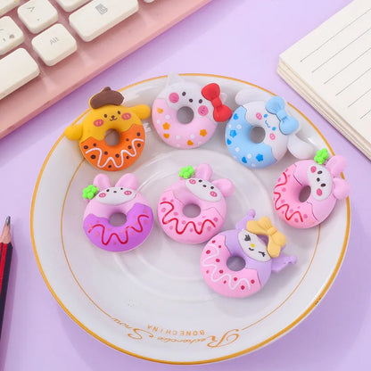 Donuts & Daydreams – Sanrio Eraser Collection (48pcs)