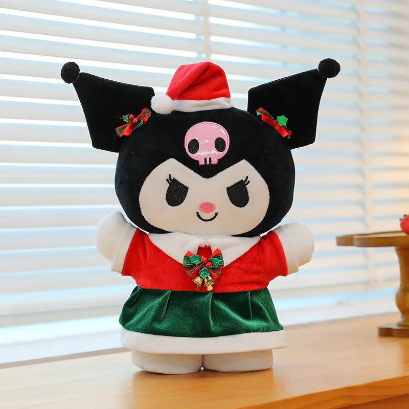 Festive Kuromi Christmas Plush Toy – 35cm of Holiday Charm