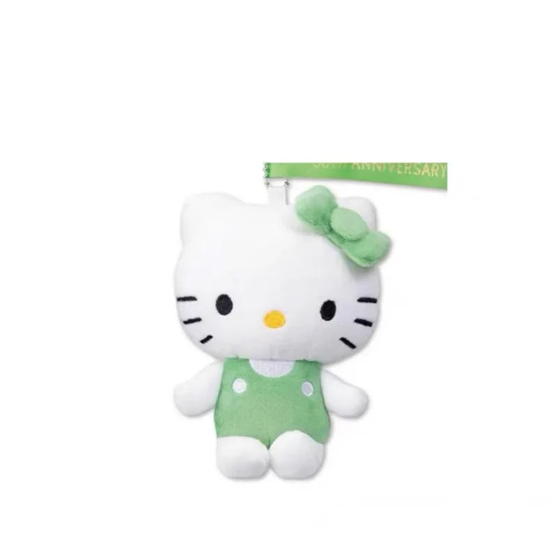 Green Hello Kitty 50th Anniversary Plush Toy