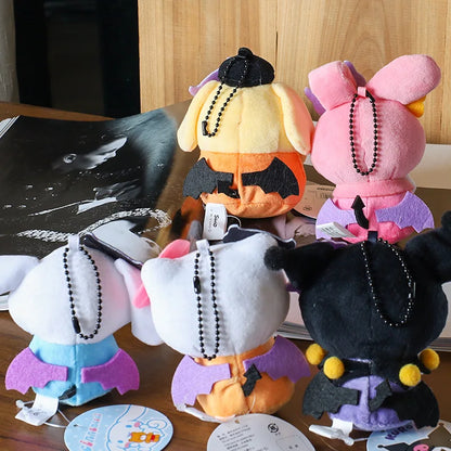 Halloween Edition Sanrio Plush Keychain