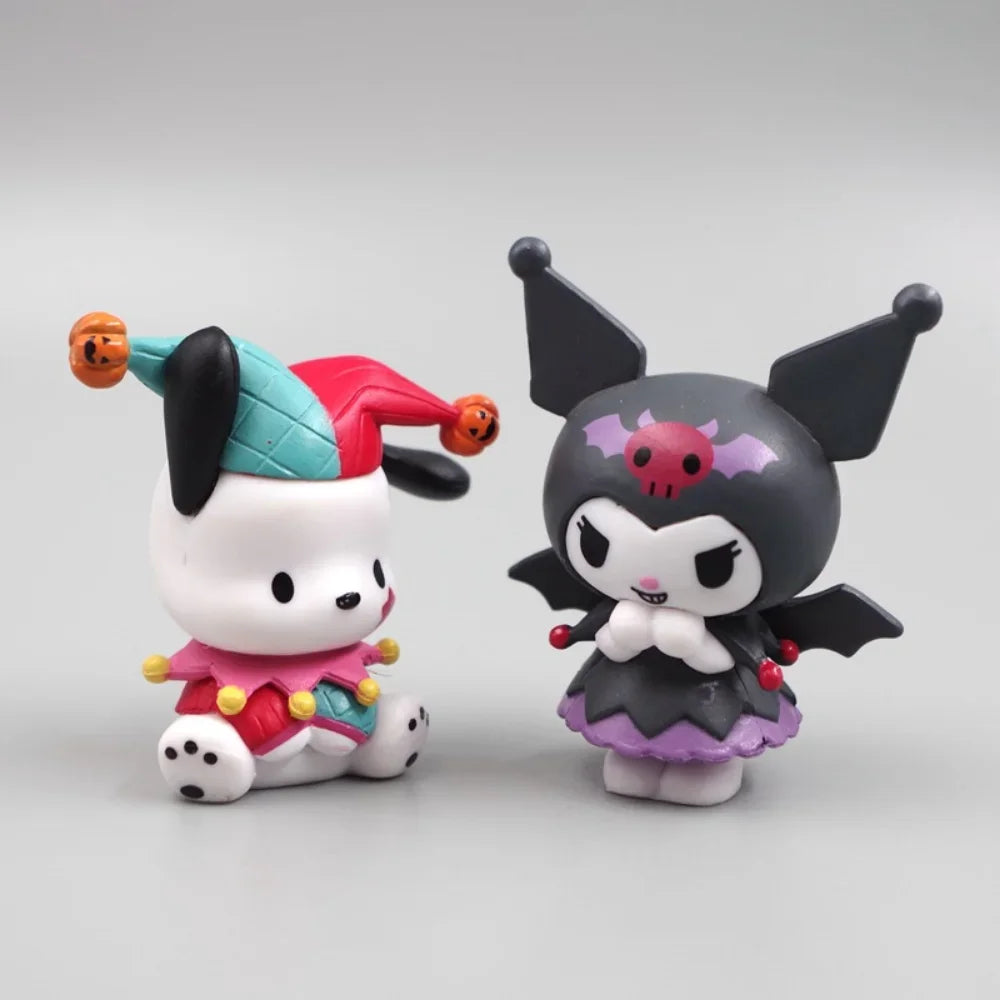 Halloween Fun with Sanrio | Kuromi, Pochacco, and My Melody Figurines