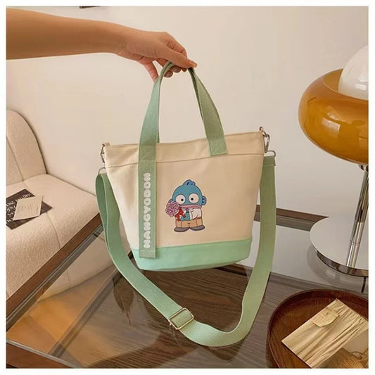 Hangyodon Bucket Tote – Adorable Sanrio Character Shoulder Bag