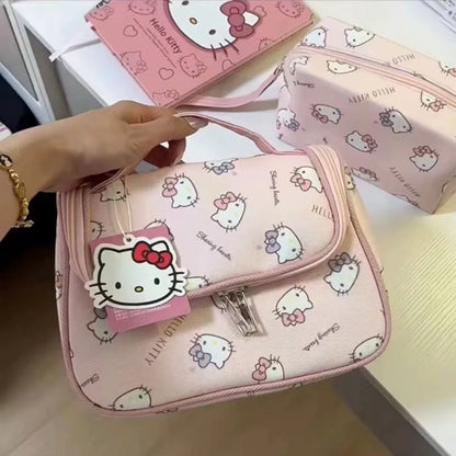 Hello Kitty Beauty Bag | Kawaii Makeup & Toiletry Organizer