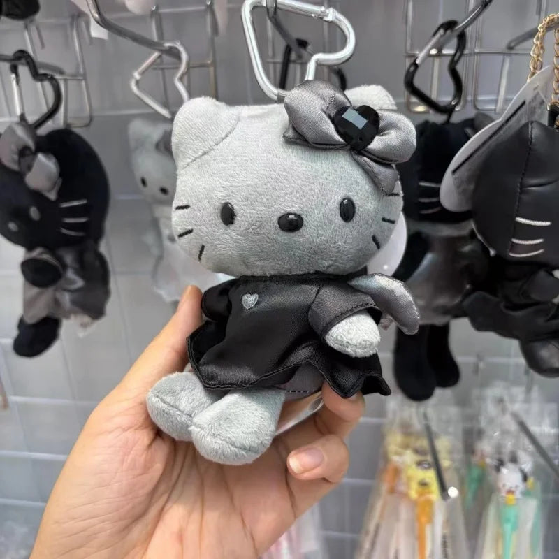 Hello Kitty Black & White Angel Collectible Plush
