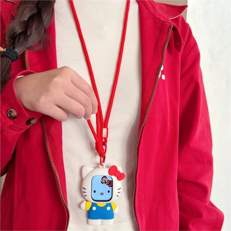 Hello Kitty Cartoon Apple Watch Cover with Strap