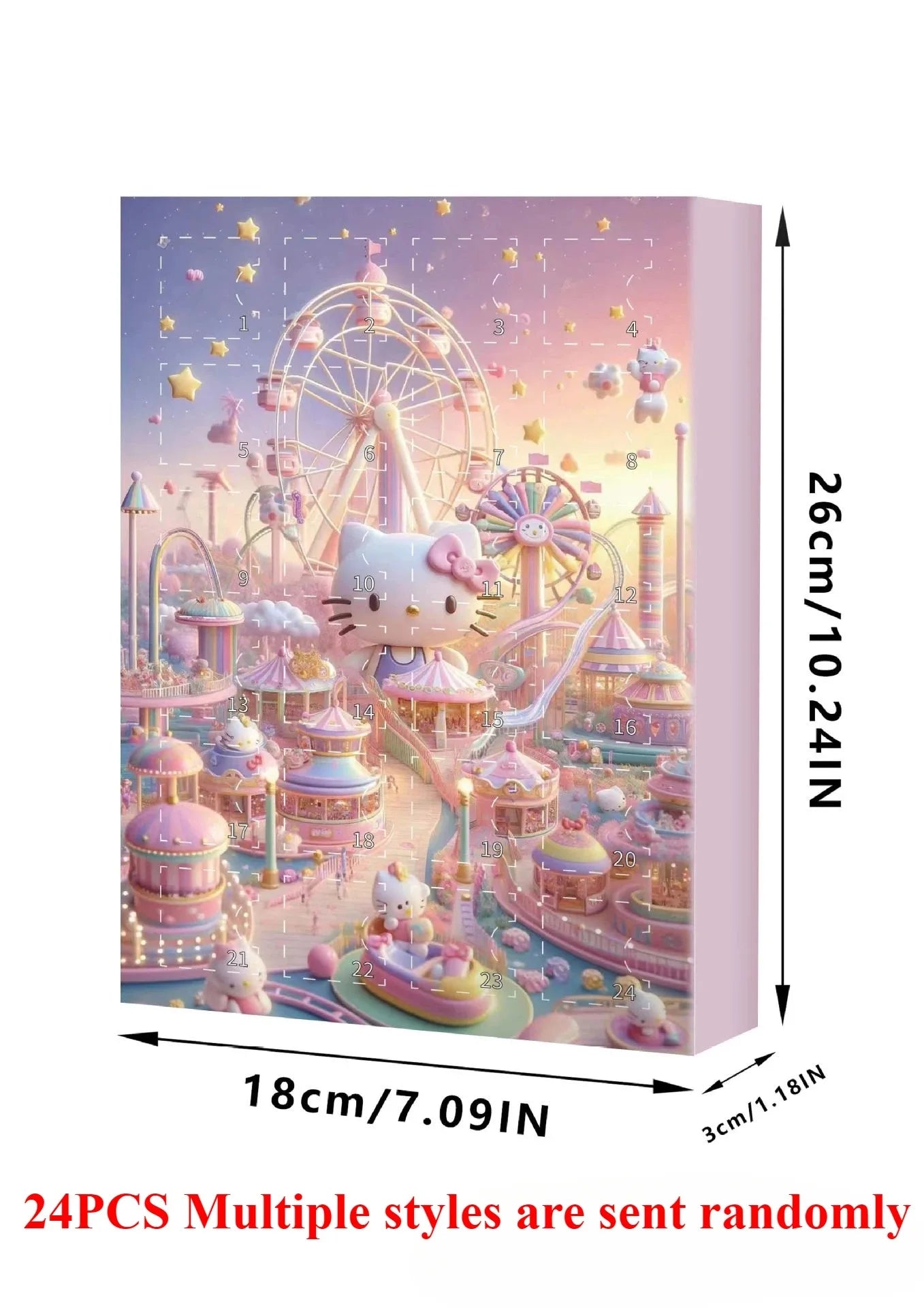 Hello Kitty Christmas Countdown Box