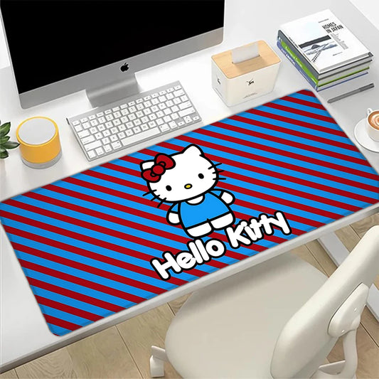Hello Kitty Colorful Desk Pad | Mousepad & Keyboard Mat