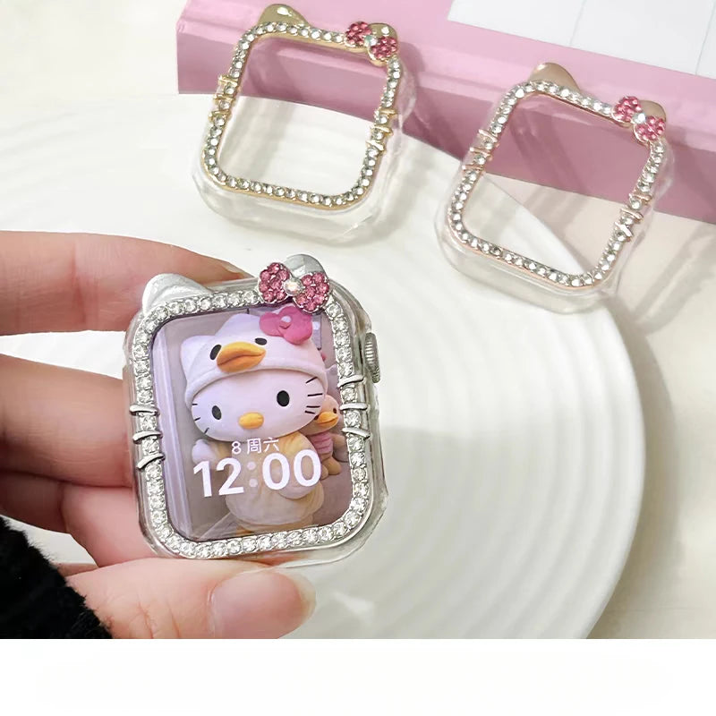 Hello Kitty Crystal Bling Cover for Apple Watch