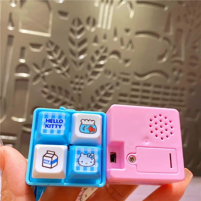 Hello Kitty Cute Click Light-Up Keychain