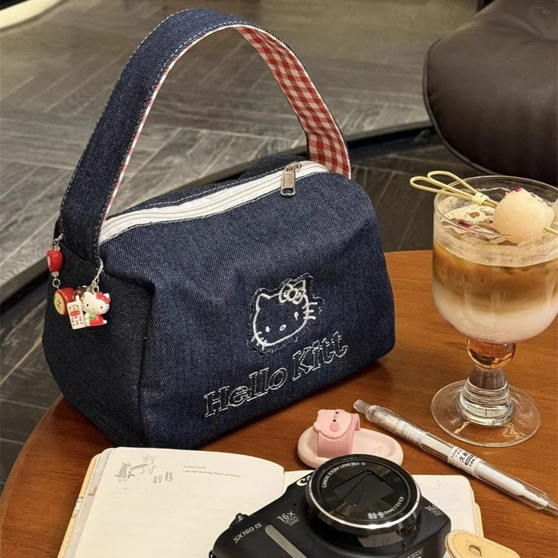 Hello Kitty Embroidery Cosmetic Bag – Exclusive Design