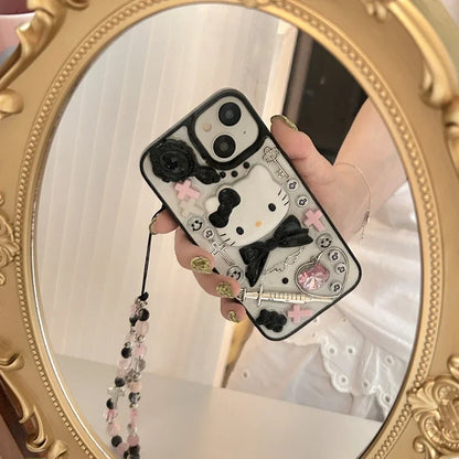 Hello Kitty Gothic Phone Case: 3D Kawaii Sanrio Edition