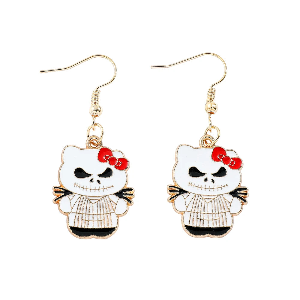 Hello Kitty Halloween THemed earring