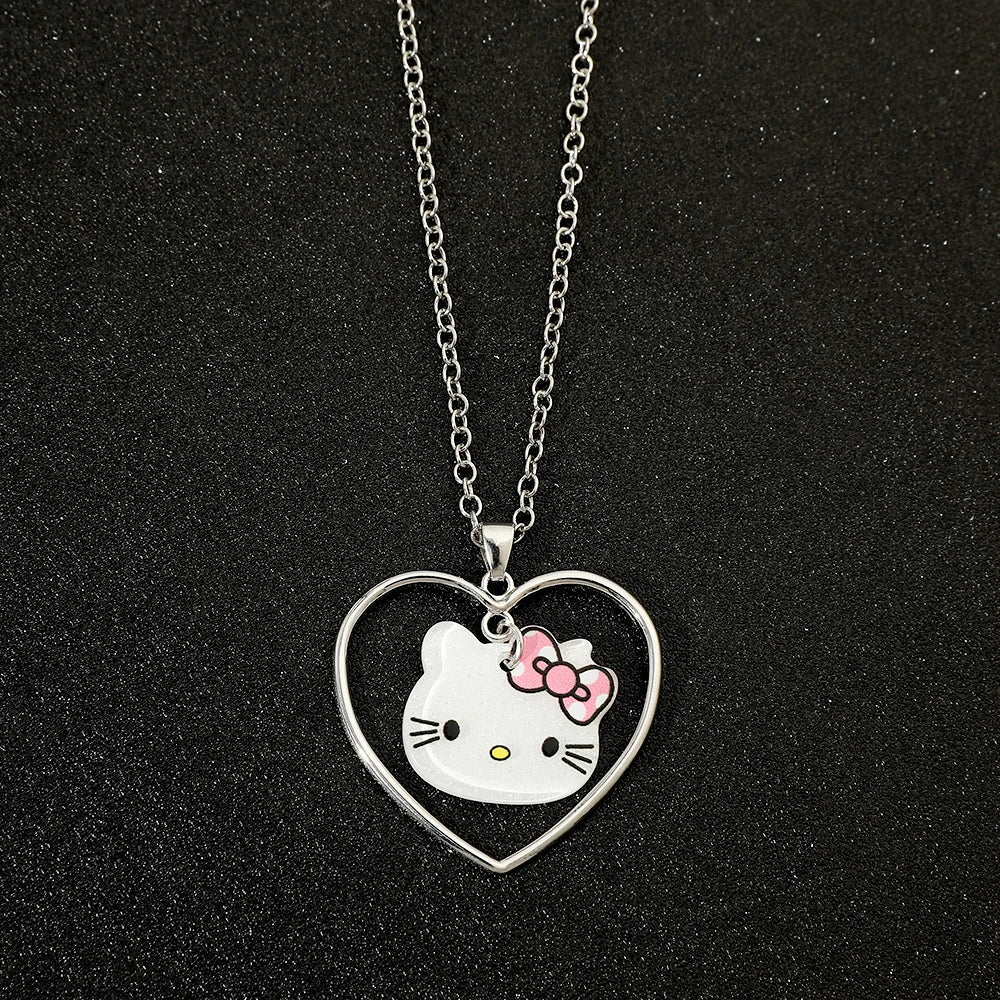 Hello Kitty Heart Necklace