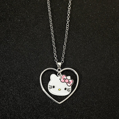 Hello Kitty Heart Necklace